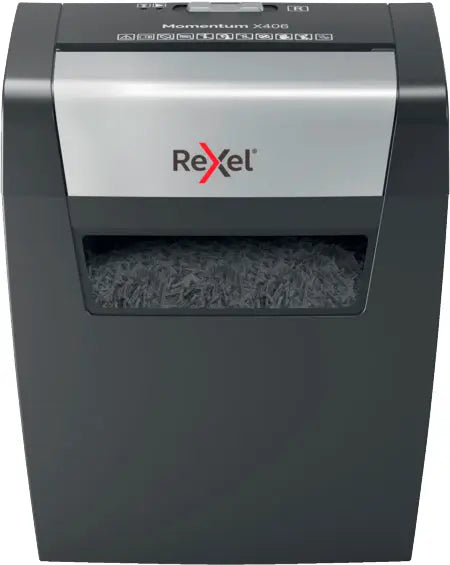 REXEL Aktenvernichter Momentum 2104569EU X406, P-4, 15lt Idealshop