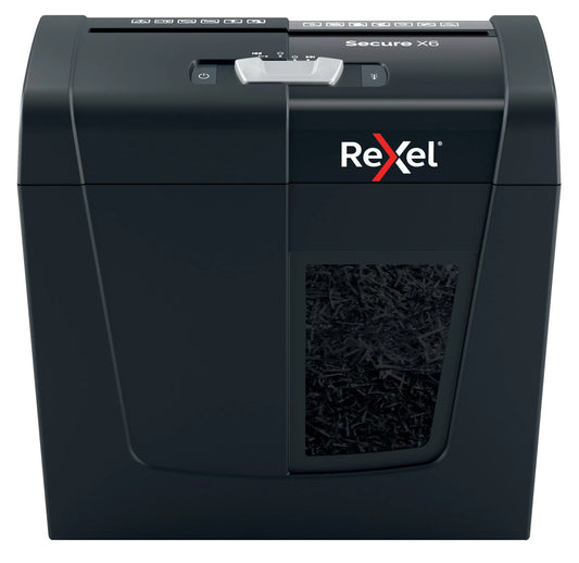 REXEL Aktenvernichter Secure 2020122EU X6, P-4, 10lt Idealshop
