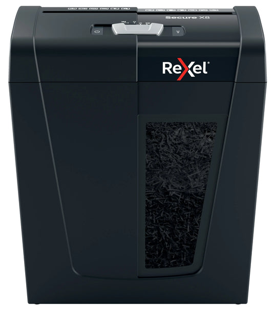 REXEL Aktenvernichter Secure 2020123EU X8, P-4, 14lt Idealshop