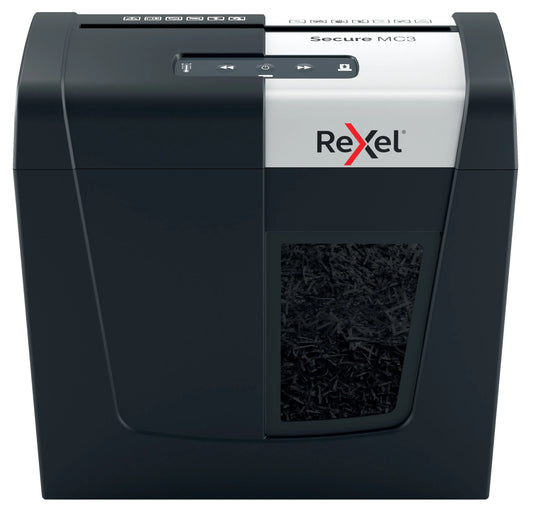 REXEL Aktenvernichter Secure 2020128EU MC3, P-5, 10lt Idealshop