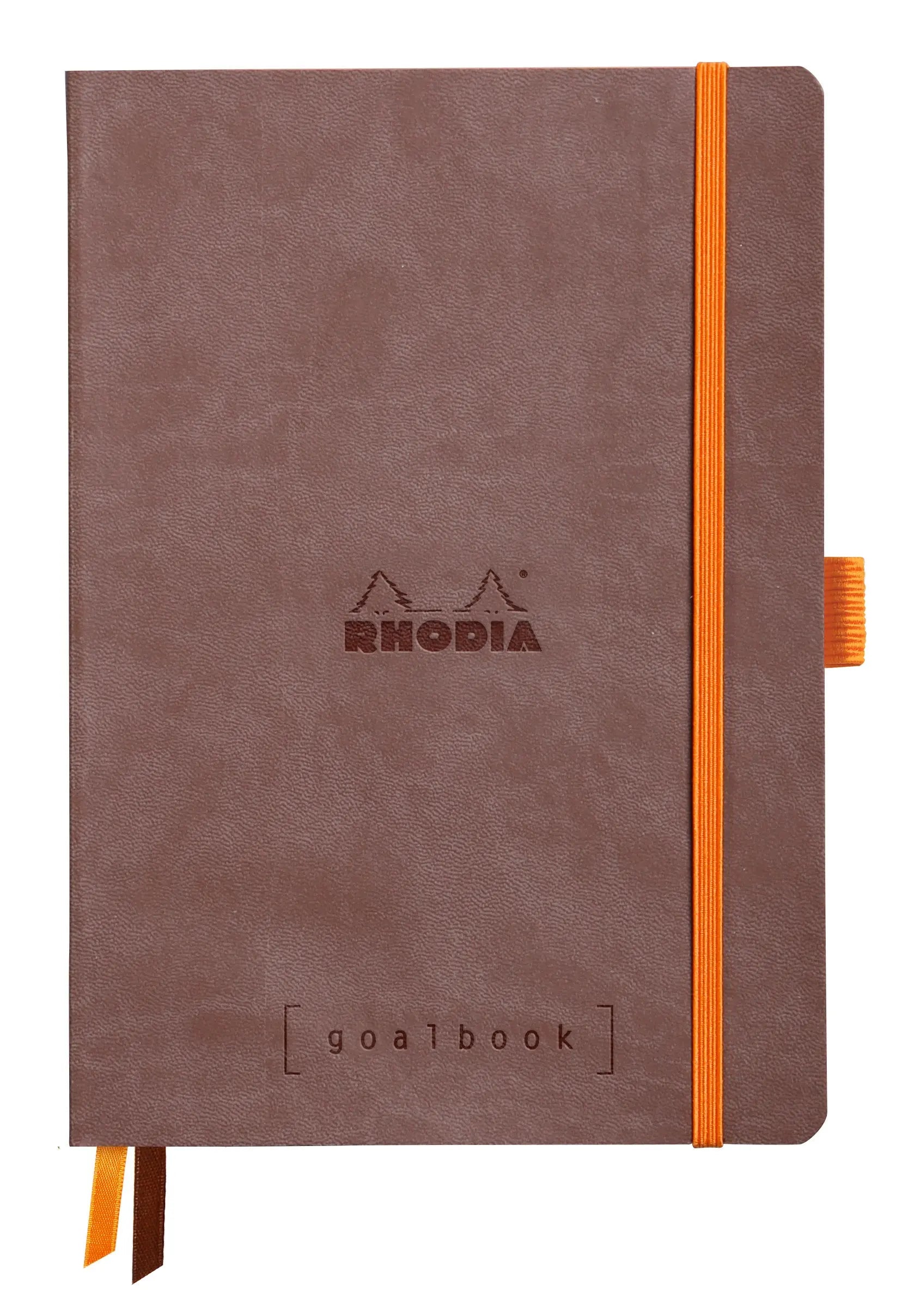 RHODIA Goalbook Notizbuch A5 117572C Softcover Schokoladenb. 240 S. Idealshop