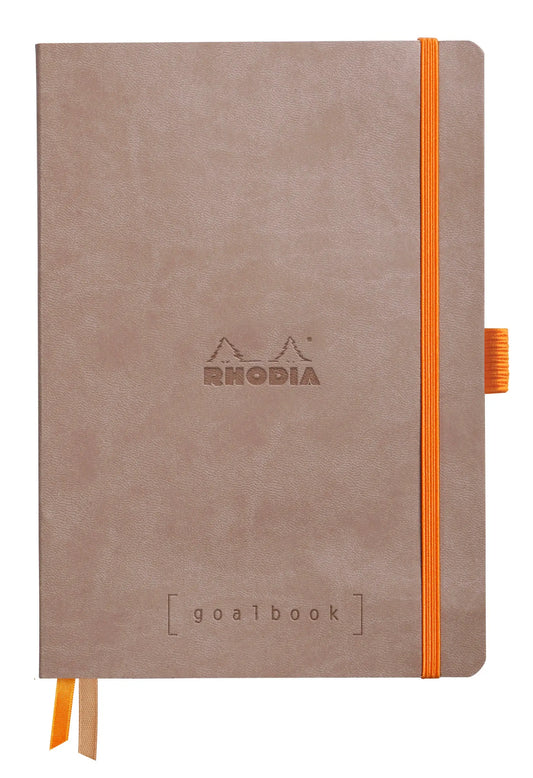 RHODIA Goalbook Notizbuch A5 117573C Softcover taupe 240 S. Idealshop