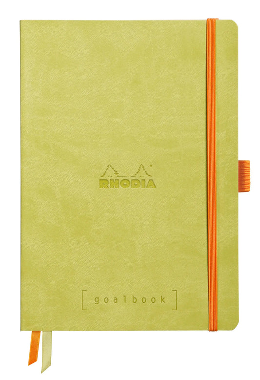 RHODIA Goalbook Notizbuch A5 117575C Softcover anisgrün 240 S. Idealshop