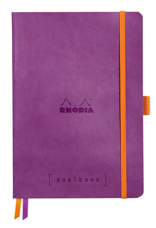 RHODIA Goalbook Notizbuch A5 117579C Softcover violett 240 S. Idealshop