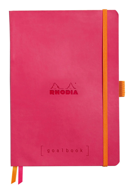 RHODIA Goalbook Notizbuch A5 117581C Softcover himbeer 240 S. Idealshop