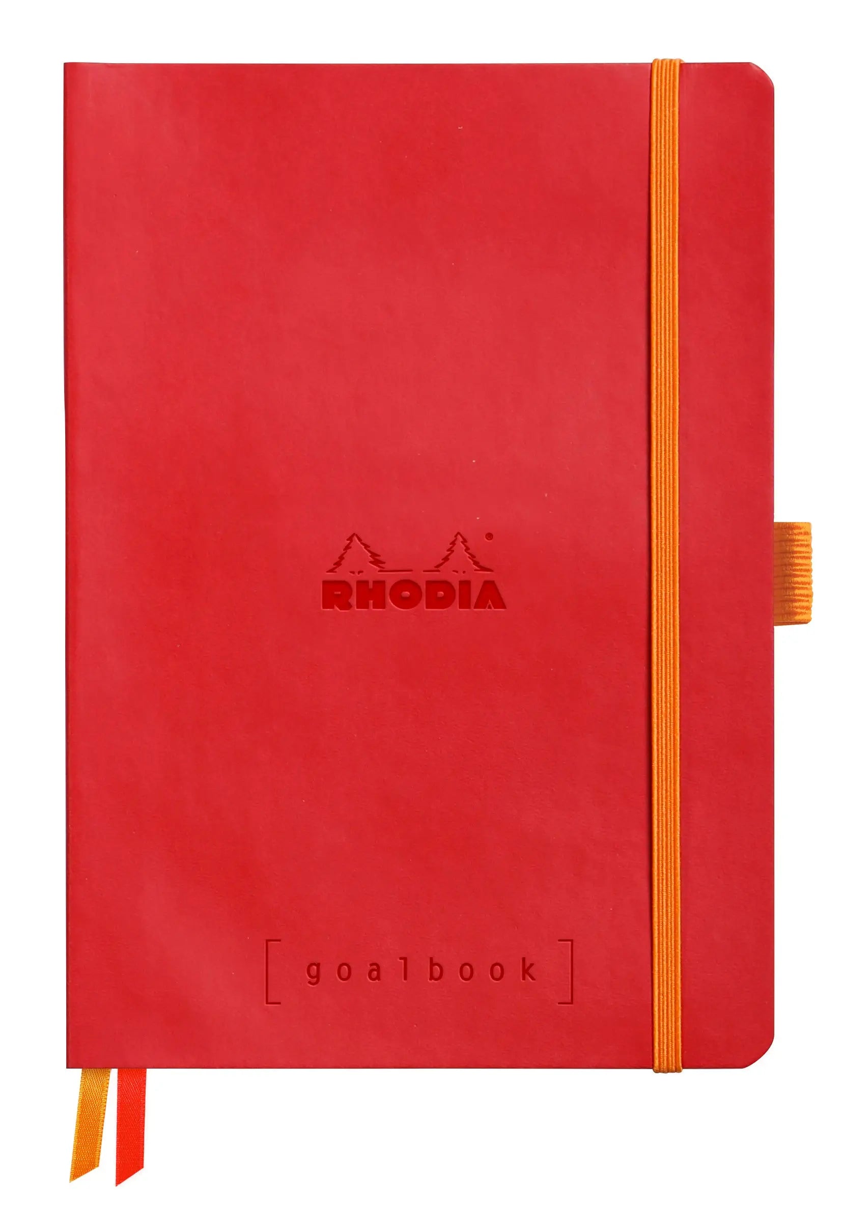 RHODIA Goalbook Notizbuch A5 117582C Softcover mohnrot 240 S. Idealshop