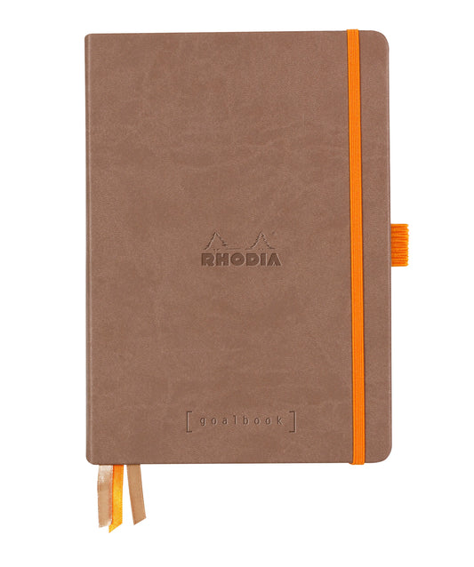 RHODIA Goalbook Notizbuch A5 118573C Hardcover taupe 240 S. Idealshop