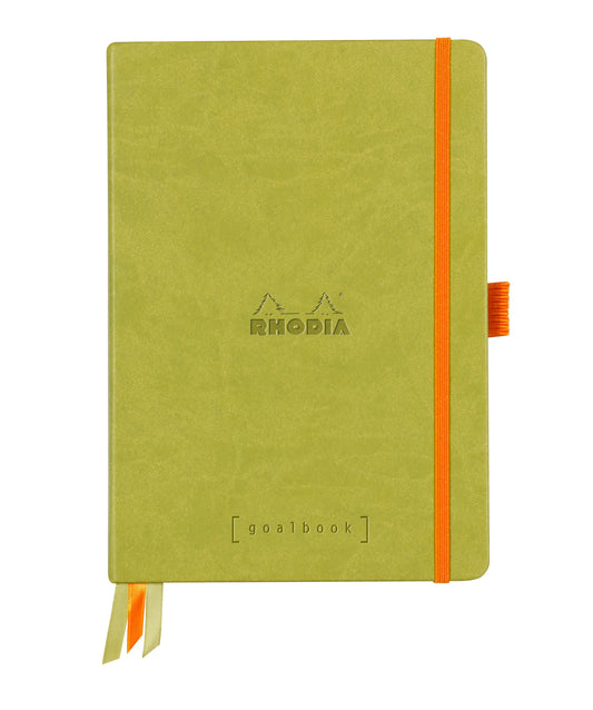 RHODIA Goalbook Notizbuch A5 118575C Hardcover anisgrün 240 S. Idealshop