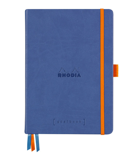 RHODIA Goalbook Notizbuch A5 118577C Hardcover saphirblau 240 S. Idealshop