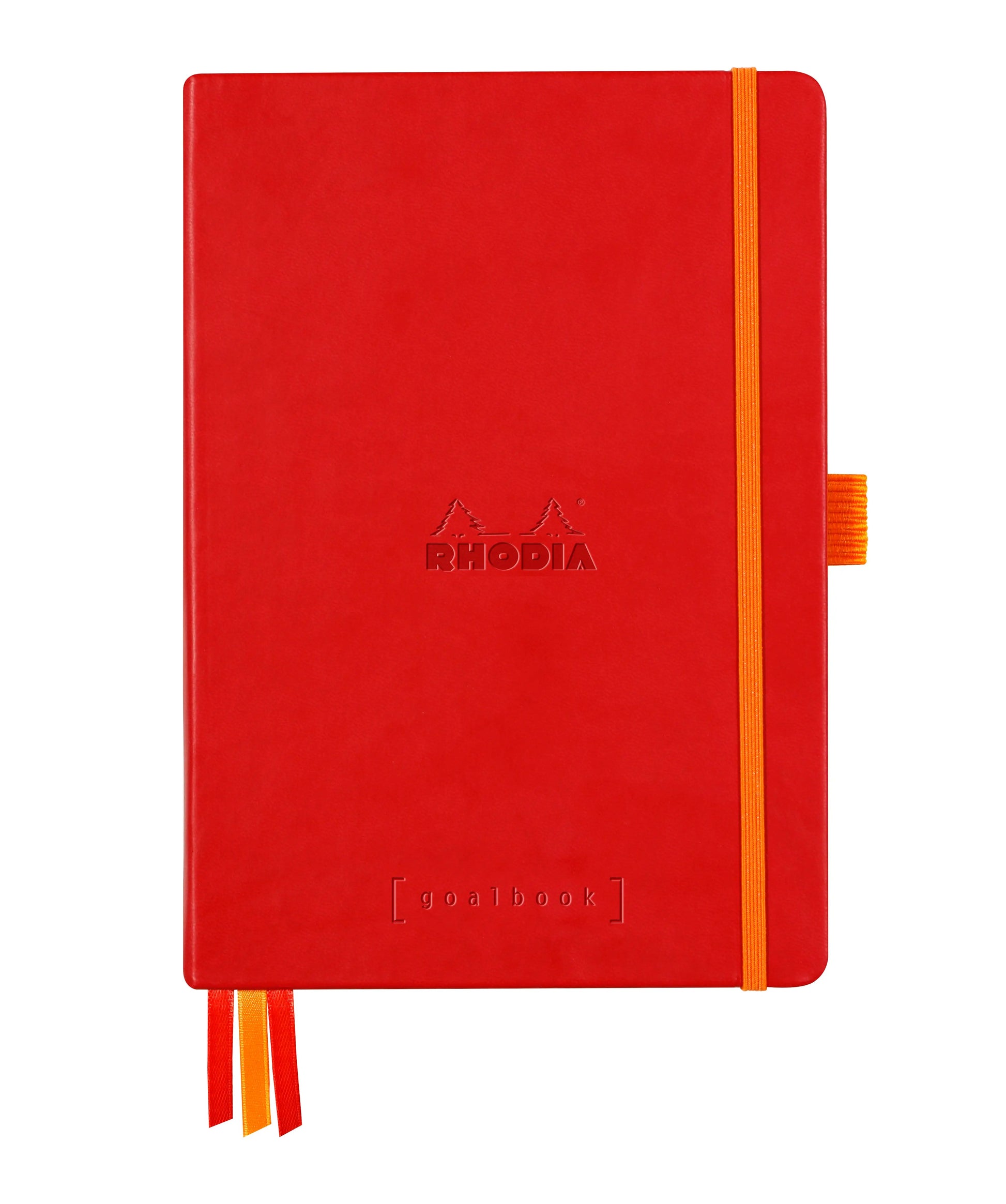 RHODIA Goalbook Notizbuch A5 118582C Hardcover mohnrot 240 S. Idealshop