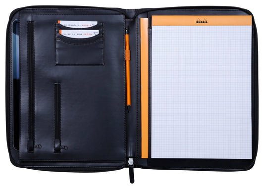 RHODIA Konferenzmappe A4 168116C schwarz Idealshop