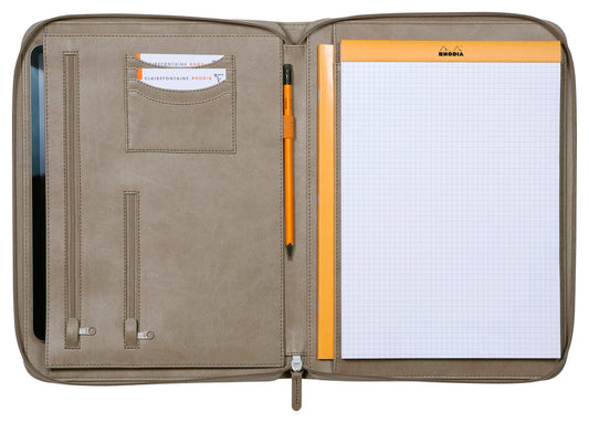 RHODIA Konferenzmappe A4 168117C taupe Idealshop