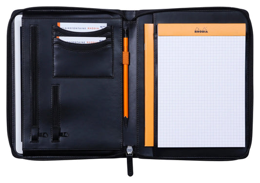 RHODIA Konferenzmappe A5 168100C schwarz Idealshop