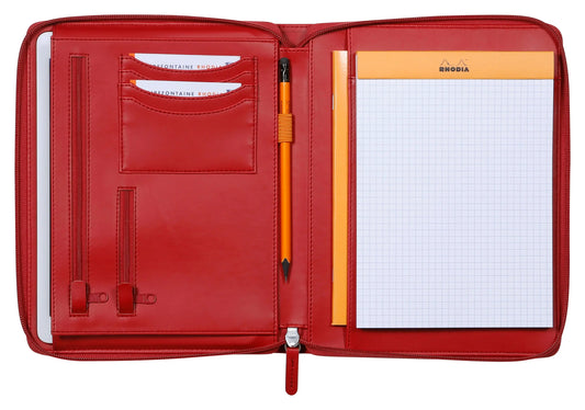 RHODIA Konferenzmappe A5 168106C rot Idealshop