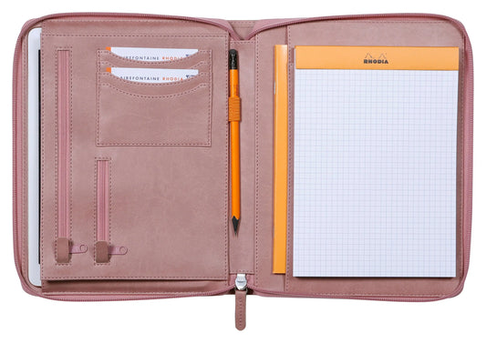 RHODIA Konferenzmappe A5 168108C rosa Idealshop