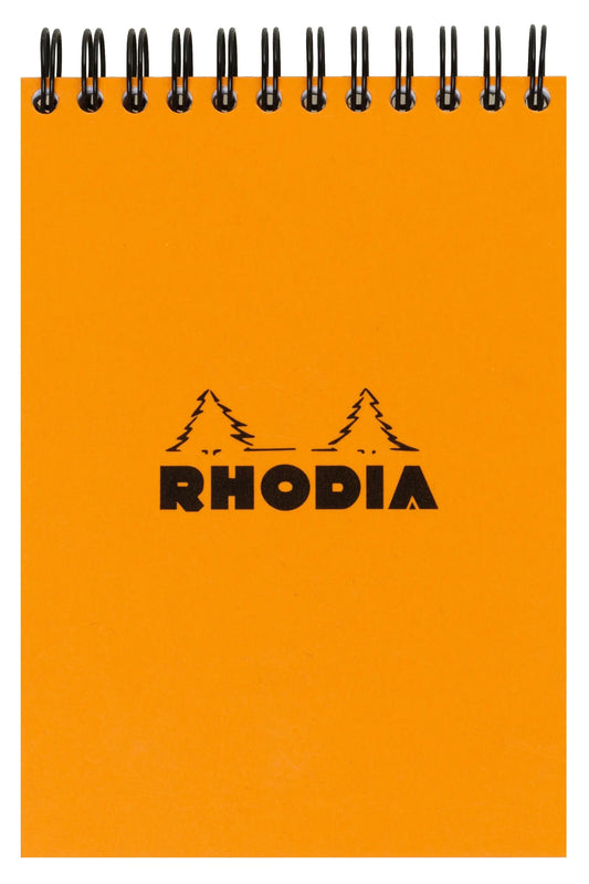 RHODIA Spiralblock orange A7 11500C kariert 80 Blatt Idealshop