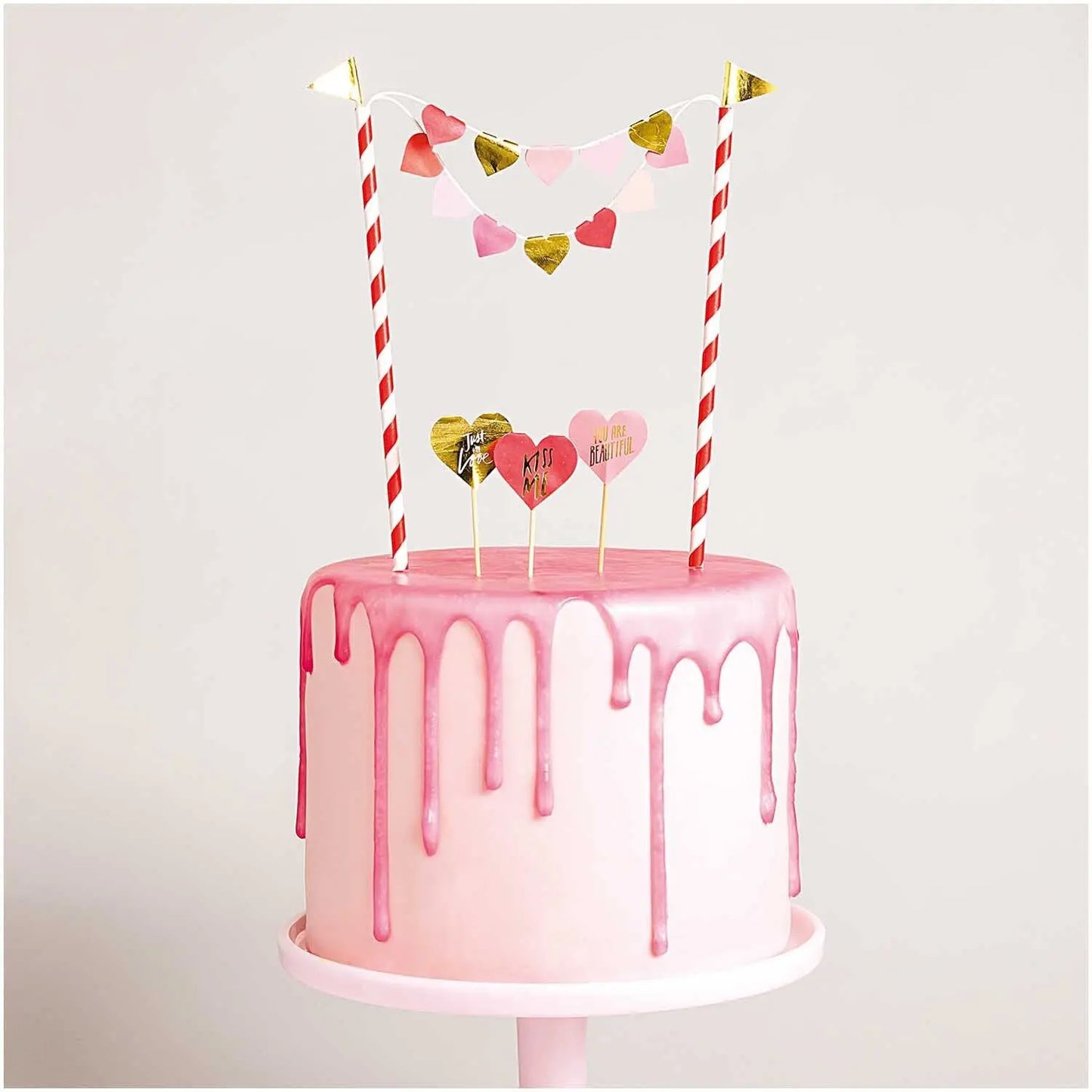 RICO DESIGN Caketopper Herz 81004.02.26 Idealshop