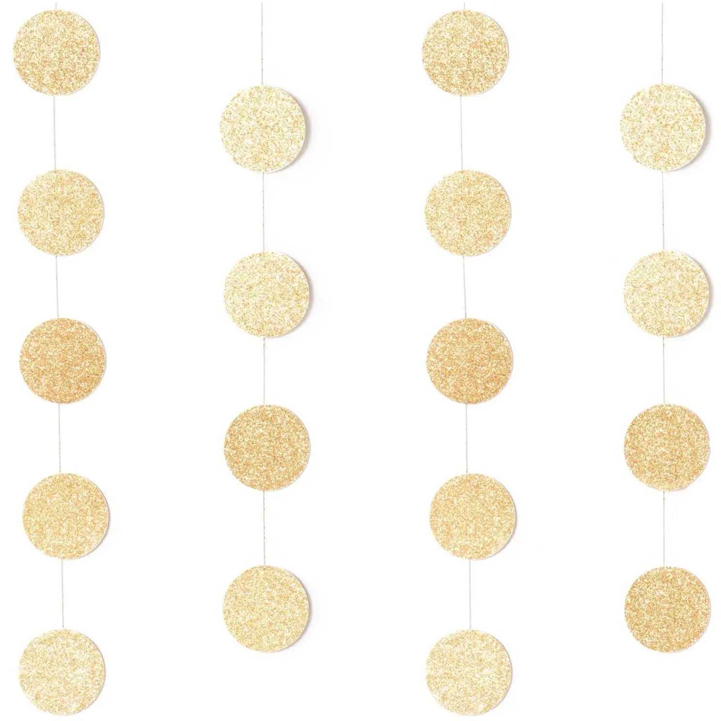 RICO DESIGN Girlande 2m 99001.84.77 Gold glitzer Idealshop