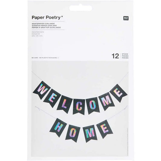 RICO DESIGN Girlande Kratzpapier 500048 Idealshop