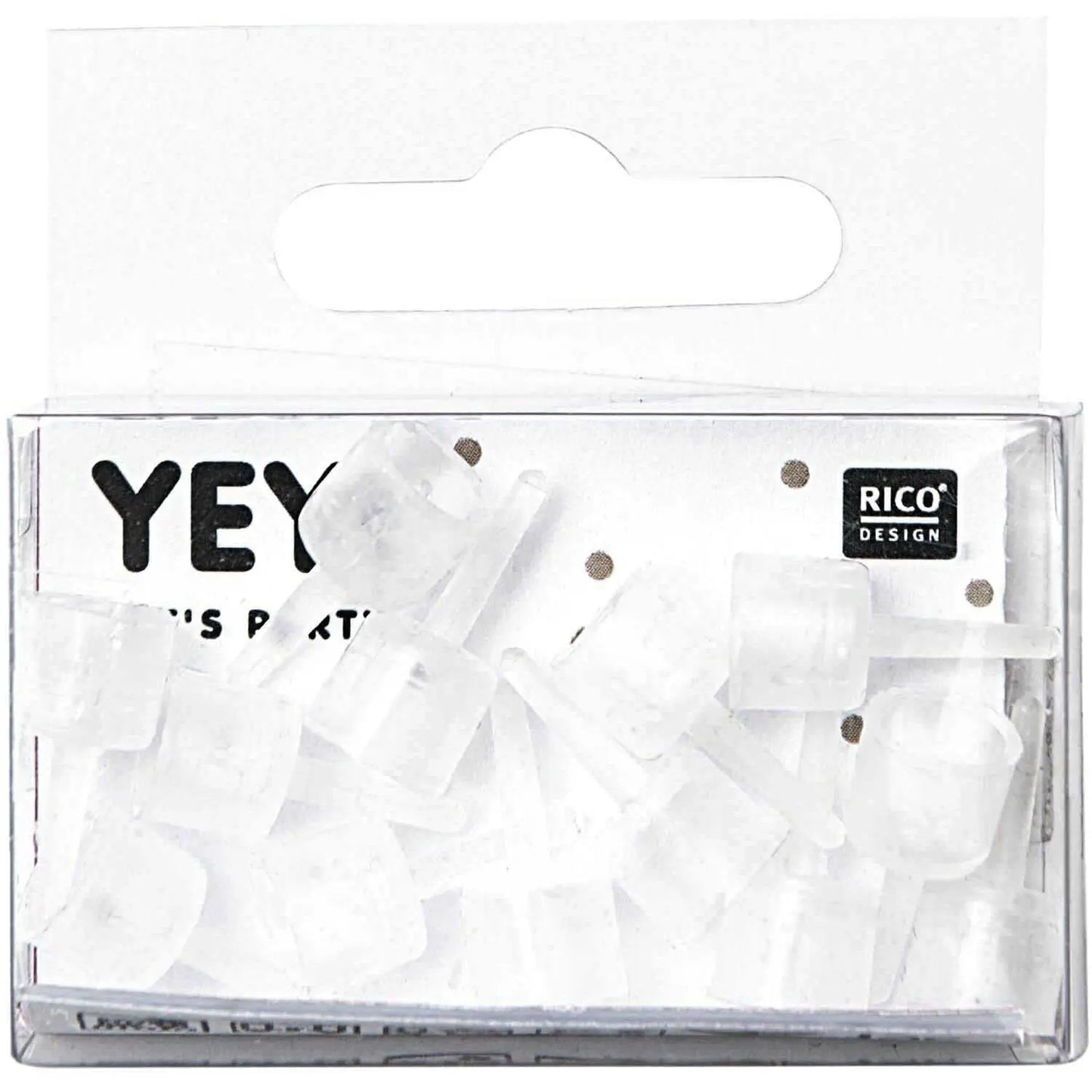 RICO DESIGN Kerzenhalter 16 Stück 81004.01.10 transparent Idealshop