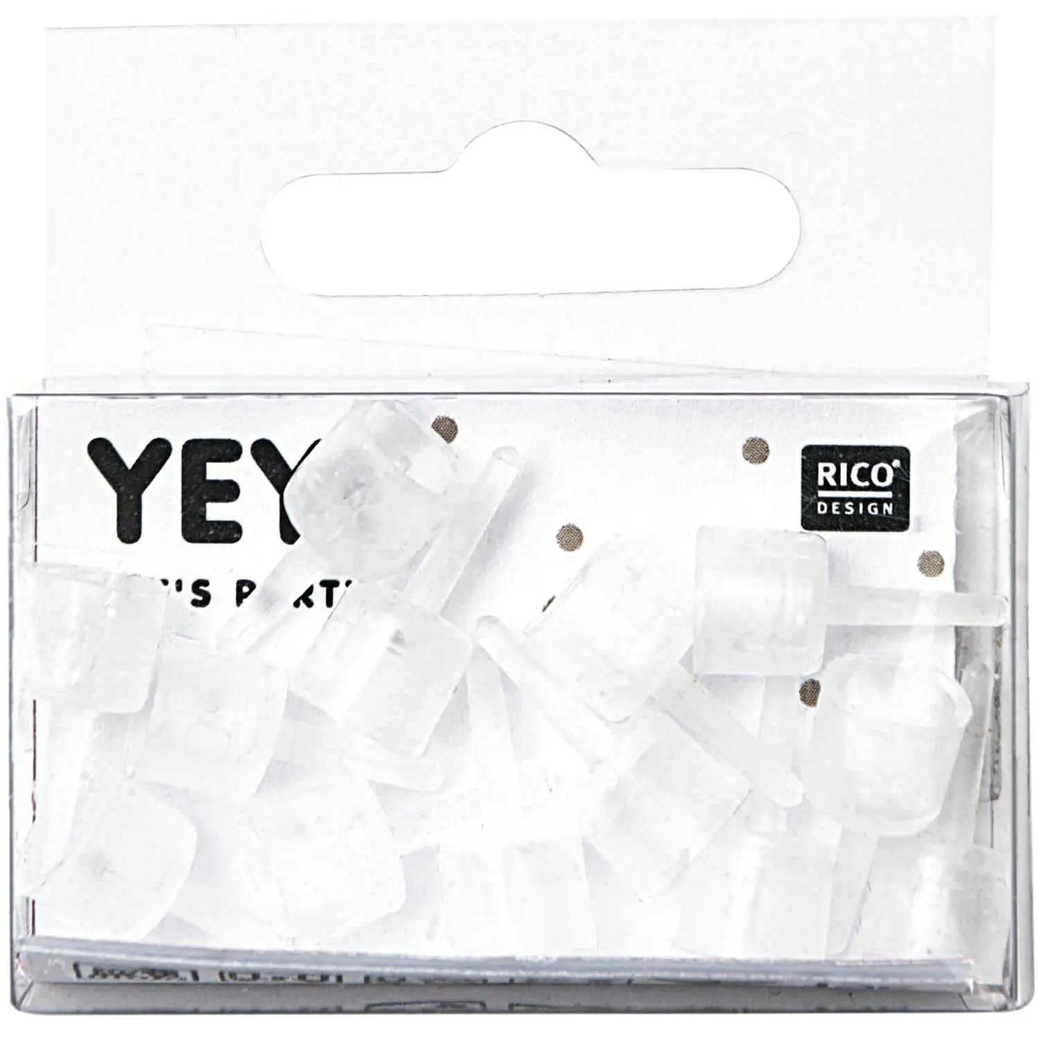RICO DESIGN Kerzenhalter 16 Stück 81004.01.10 transparent Idealshop