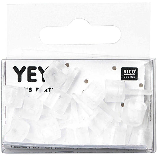 RICO DESIGN Kerzenhalter 16 Stück 81004.01.10 transparent Idealshop