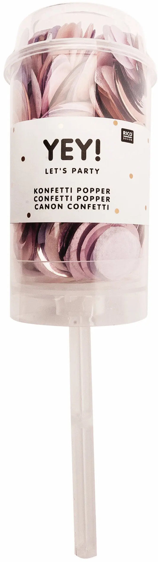 RICO DESIGN Konfetti Popper 8g 99001.63.93 pastell Idealshop