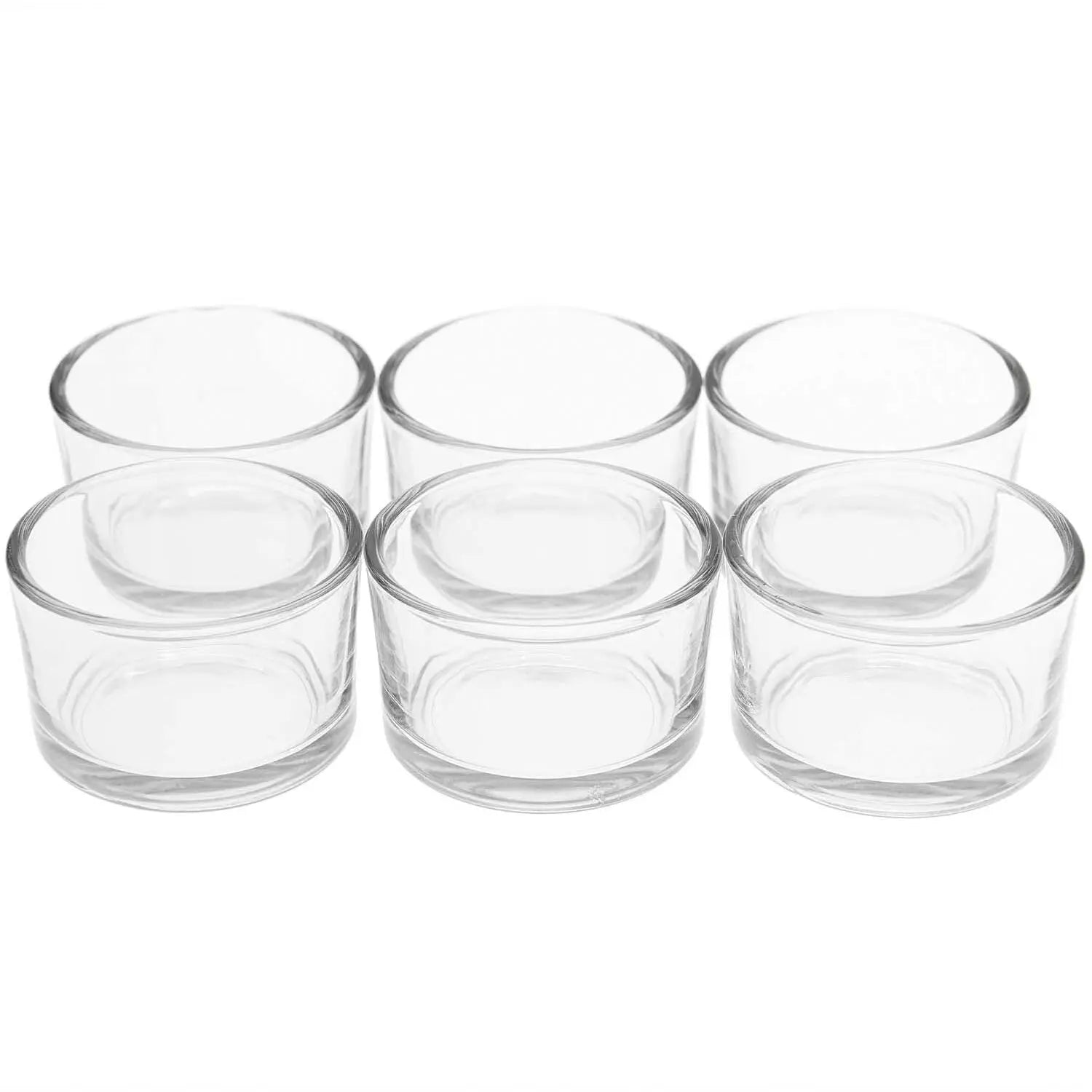 RICO DESIGN Teelichtgläser Set 5.2x3.3cm 500316 6 Stück Idealshop