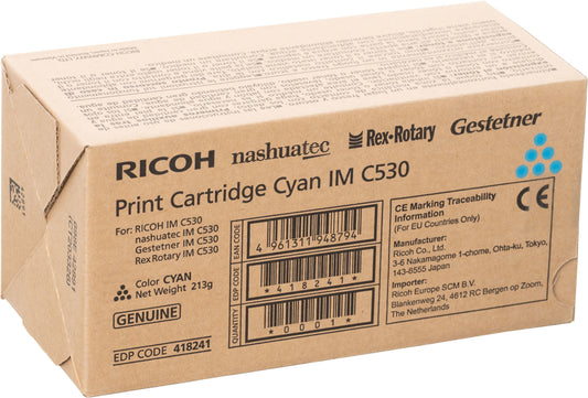 RICOH Toner cyan 418241 IM C530 18'000 Seiten Idealshop