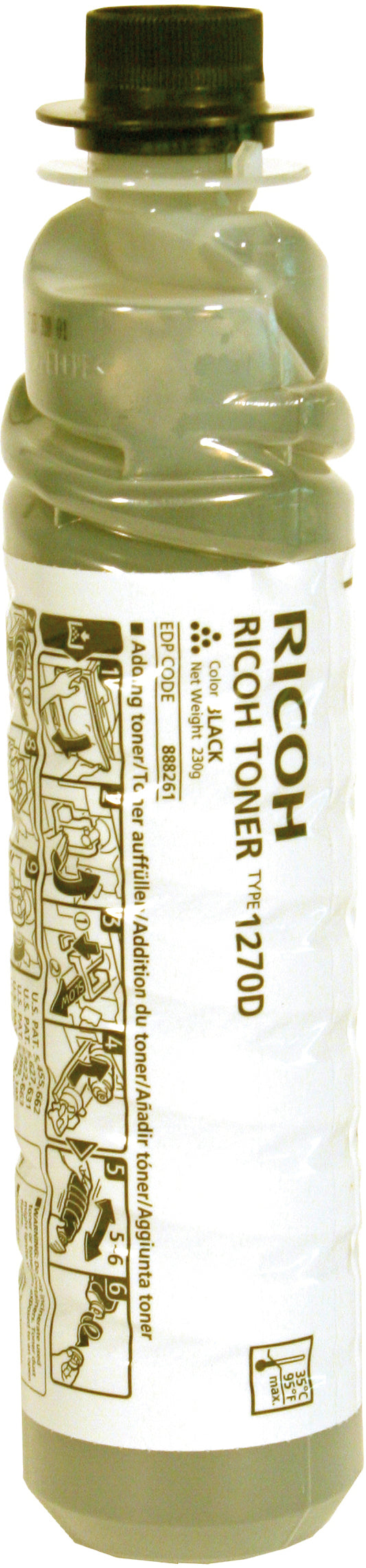 RICOH     Toner 1170/1270        schwarz