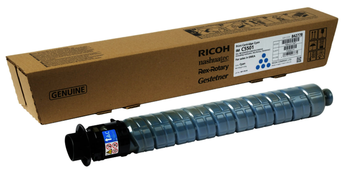 RICOH Toner cyan 842778 IM C5501 11'000 Seiten Idealshop
