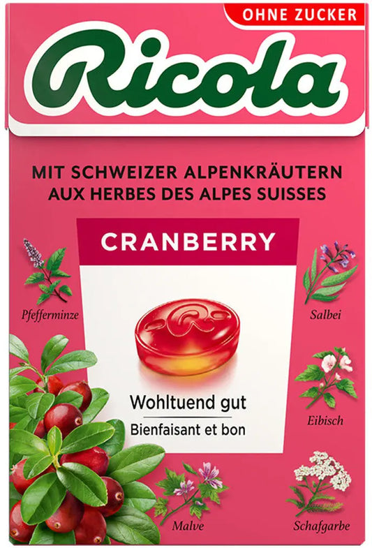 RICOLA Cranberry 4195 1x50g Idealshop
