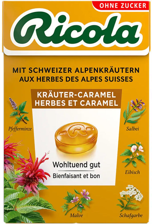 RICOLA Kräuter-Caramel 7589 1x50g Idealshop