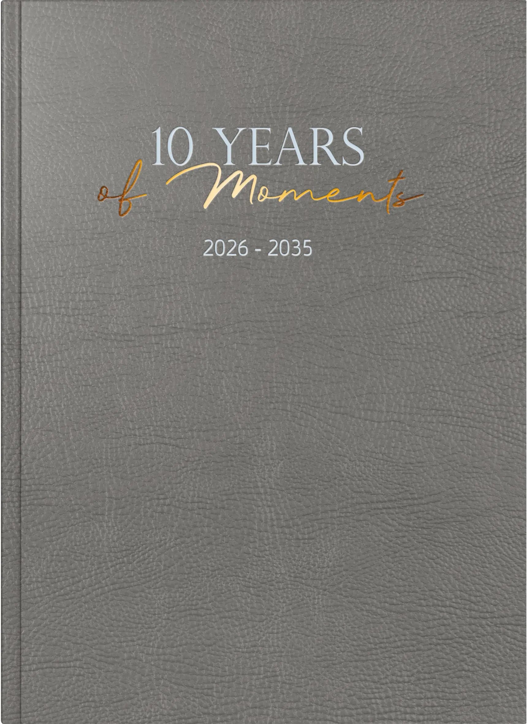 RIDOIDE 10 Jahresagenda 2026-2035 7022404016.26 1T/1S grau DE 21x29.1cm Idealshop