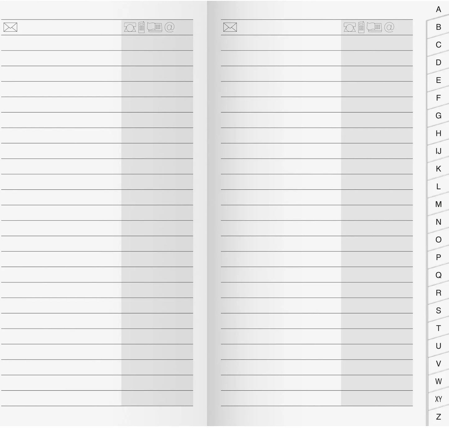 RIDOIDE   M-Planer Adressregister Idealshop