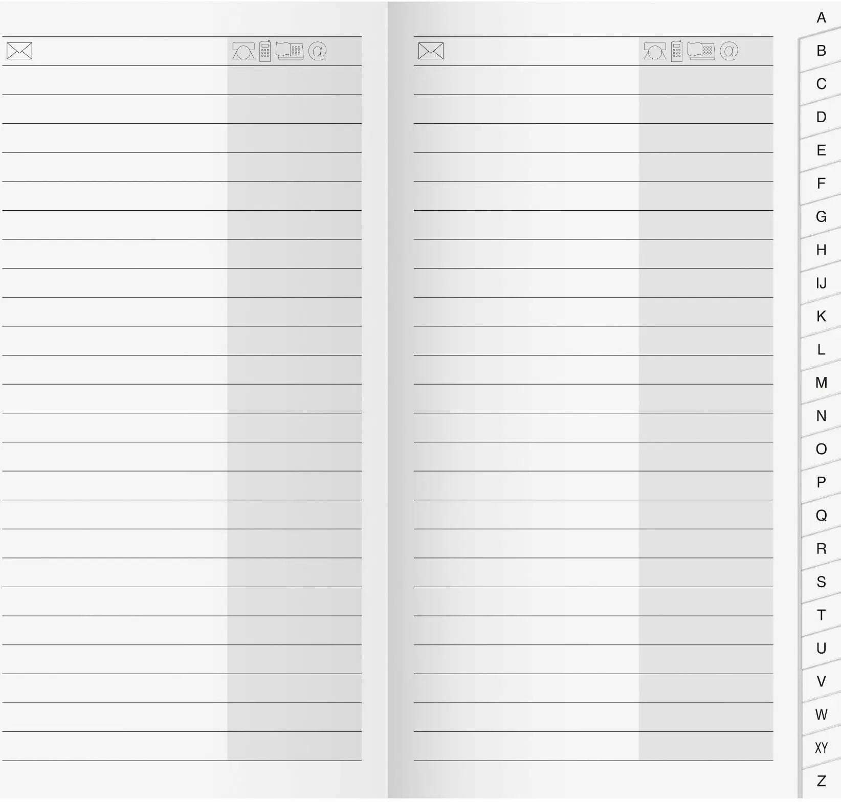 RIDOIDE   M-Planer Adressregister Idealshop