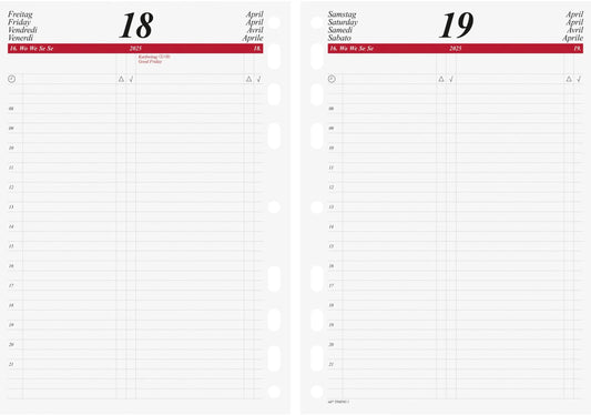 RIDOIDE   Tageskalender Timing 1    2025 Idealshop