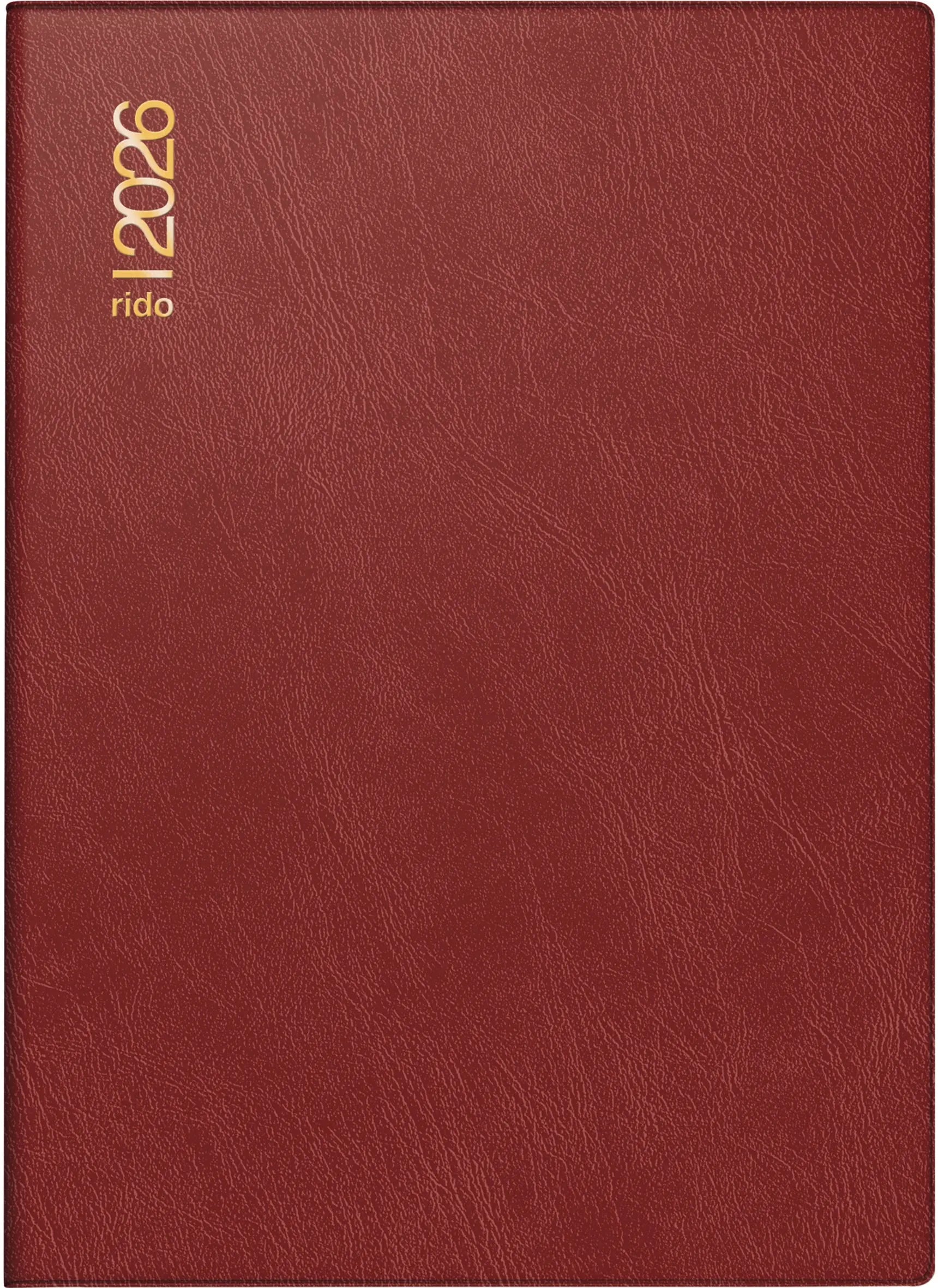 RIDOIDE Technik III PVC 2026 7018242296.26 1T/1S bordeaux DE 10x14cm Idealshop
