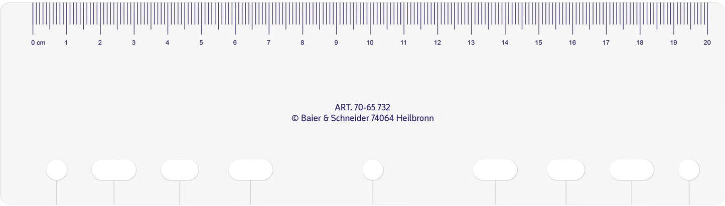 RIDOIDE Timing 1 Tagesanzeiger 7065732.26 transparent 8.1x22.5cm Idealshop