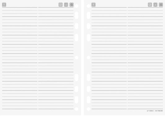 RIDOIDE Timing 2 Adressregister 7066461.26 32 Blatt 9.3x17.2cm Idealshop