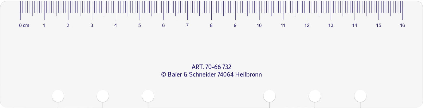 RIDOIDE Timing 2 Tagesanzeiger 7066732.26 transparent 5.3x18.5cm Idealshop
