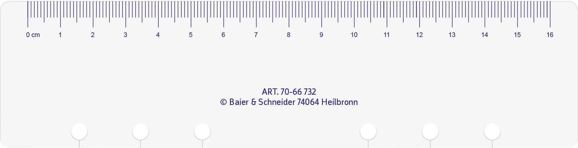 RIDOIDE Timing 2 Tagesanzeiger 7066732.26 transparent 5.3x18.5cm Idealshop