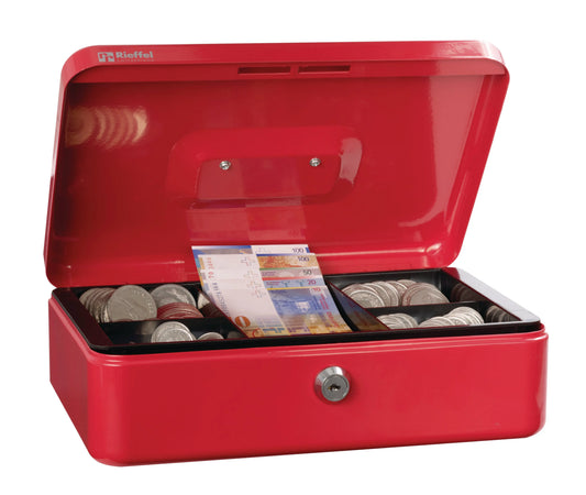 RIEFFEL SWITZERLAND Geldkassette Valorit A19092 8,2x26,2x19,2cm rot Idealshop