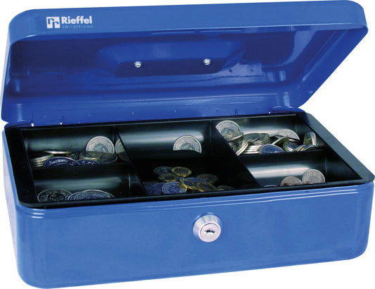 RIEFFEL SWITZERLAND Geldkassette Valorit A19094 10x30x21,7cm blau Idealshop
