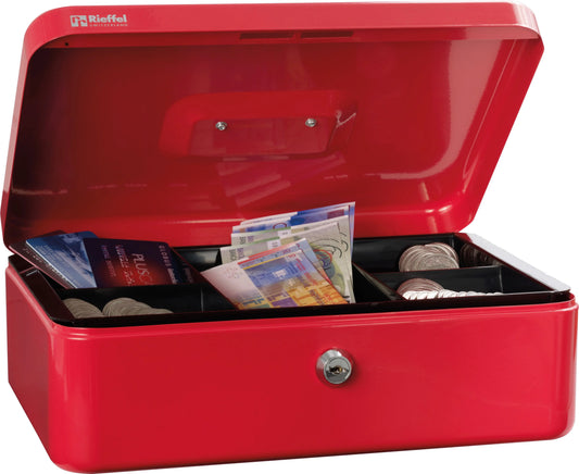 RIEFFEL SWITZERLAND Geldkassette Valorit A19095 10x30x21,7cm rot Idealshop