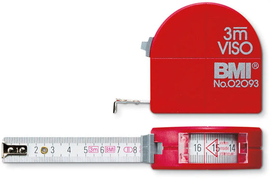 RIEFFEL SWITZERLAND Rollmeter Innenmass 3m A11093 rot Idealshop