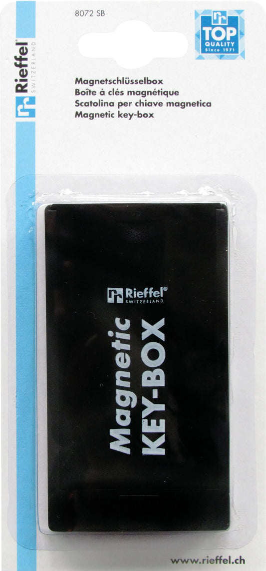 RIEFFEL SWITZERLAND Schlüsselbox 83x14x35mm A20999 schwarz, magnetisch Idealshop
