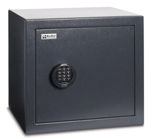 RIEFFEL SWITZERLAND Tresor EcoSafe 45x48x41cm A13475 Stahl, Elektronischem Schloss Idealshop