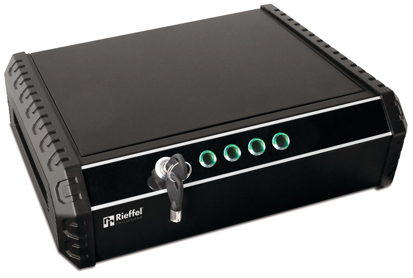 RIEFFEL SWITZERLAND Tresor MiniSafe 370x275x100mm A16516 mit Elektronischem Schloss Idealshop