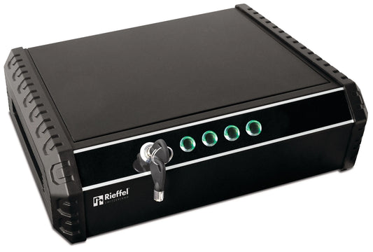 RIEFFEL SWITZERLAND Tresor MiniSafe 370x275x100mm A16516 mit Elektronischem Schloss Idealshop